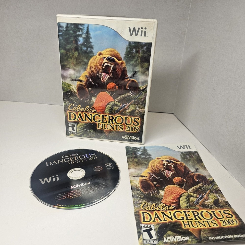 CABELAS DANGEROUS HUNTS 2009 WII‎